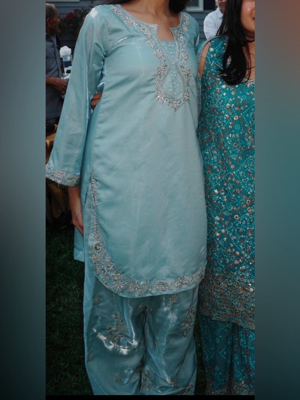 Light Blue Salwar Kameez